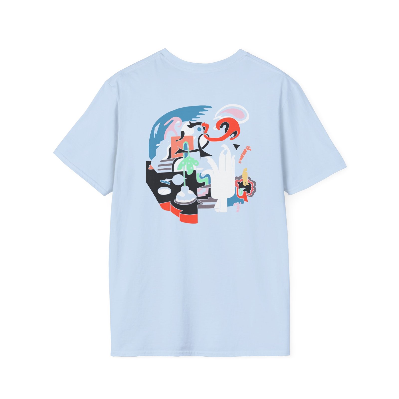 Mac Miller Faces Unisex Softstyle T-shirt