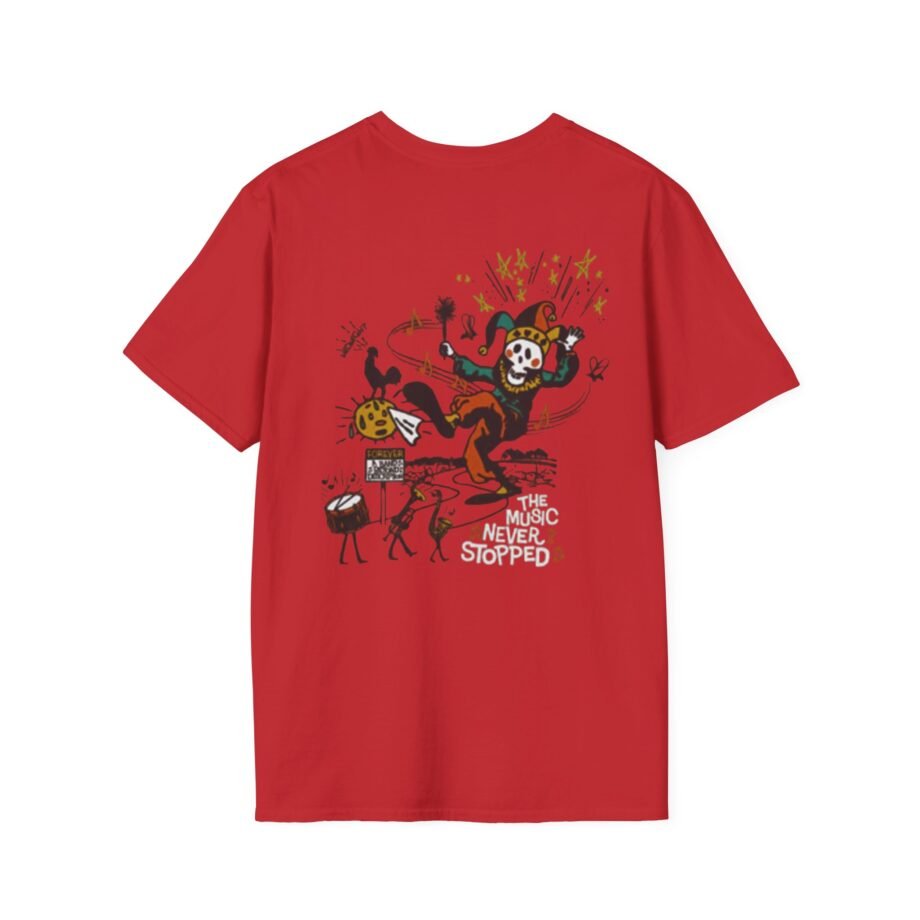 Grateful Dead the Music Never Stopped  Unisex Softstyle T-shirt