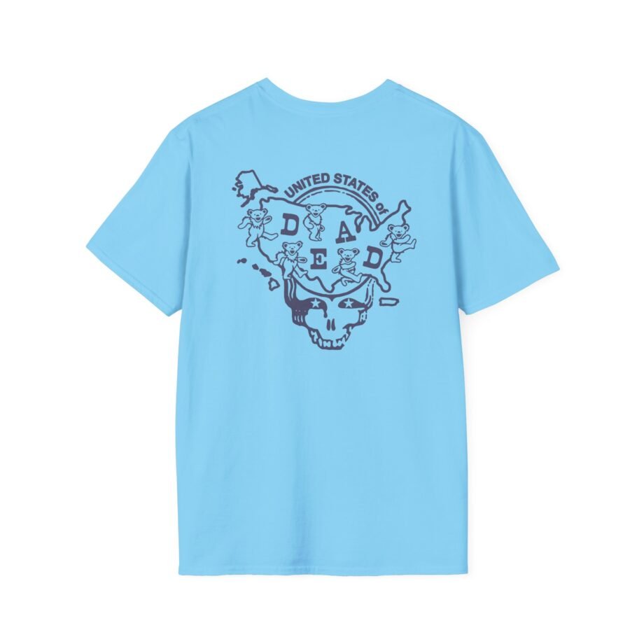 Connecticut United States of Dead Unisex Softstyle T-shirt