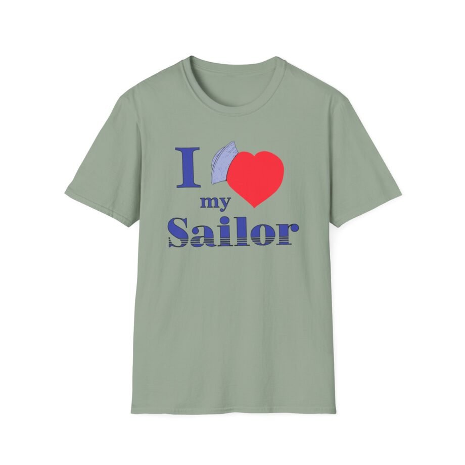 I Love My Sailor Unisex Softstyle T-Shirt