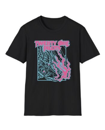 Twenty One Pilots Trash Flames Band Unisex Softstyle T-Shirt
