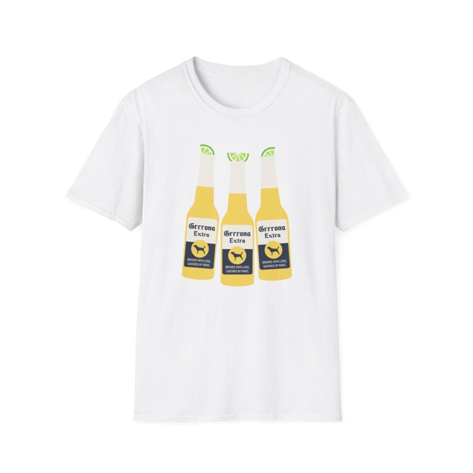 Beagle Grrrrona Unisex Softstyle T-shirt