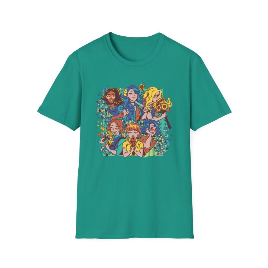 Stardew Valley Bachelorette Bouquet Unisex Softstyle T-shirt