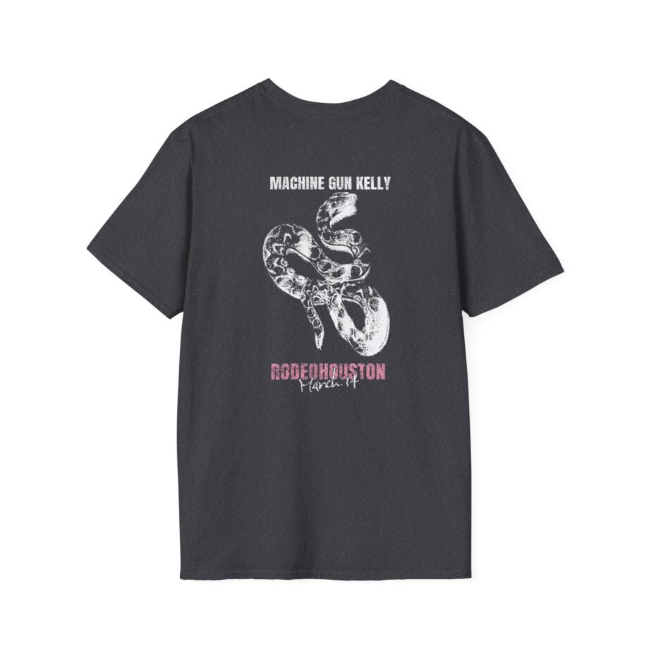 Machine Gun Kelly Outlaw Rodeohouston Unisex Softstyle T-shirt
