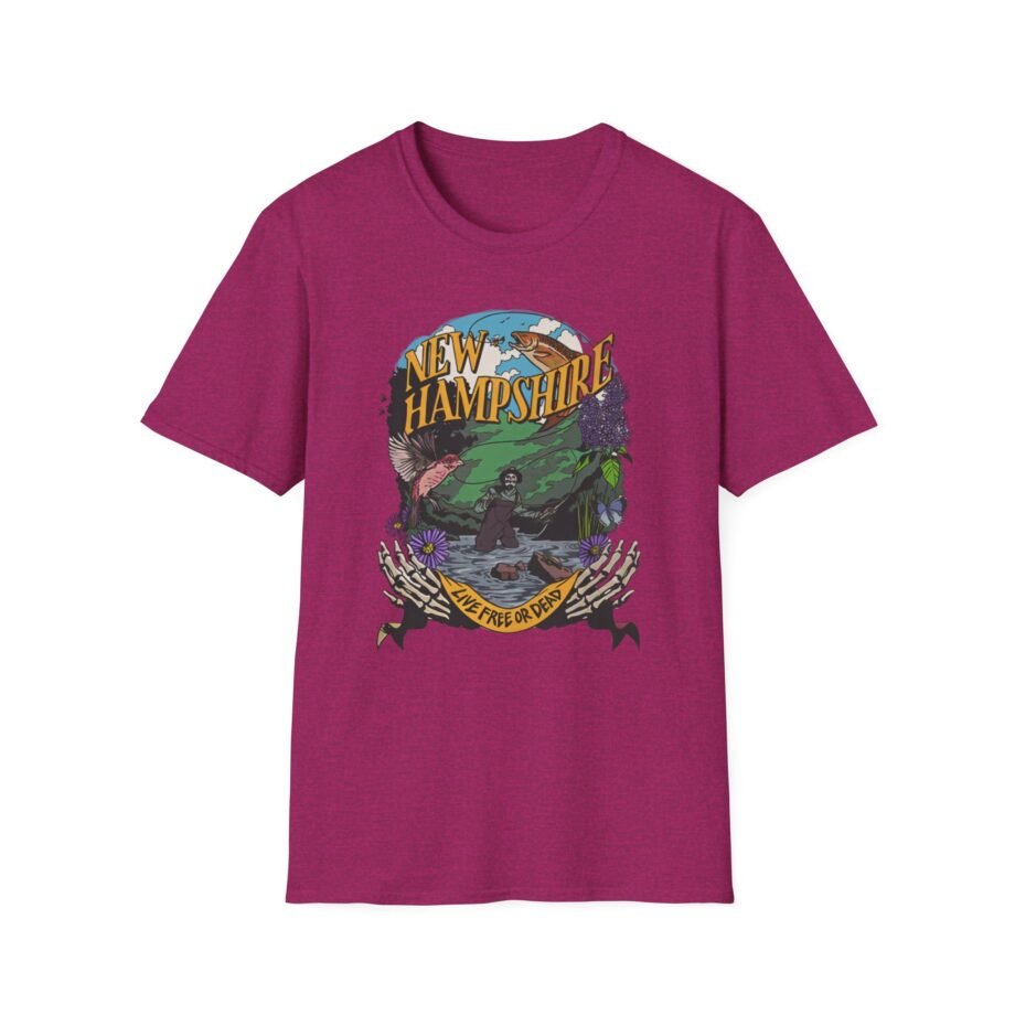 Grateful Dead Hampshire United States of Dead Unisex Softstyle T-shirt