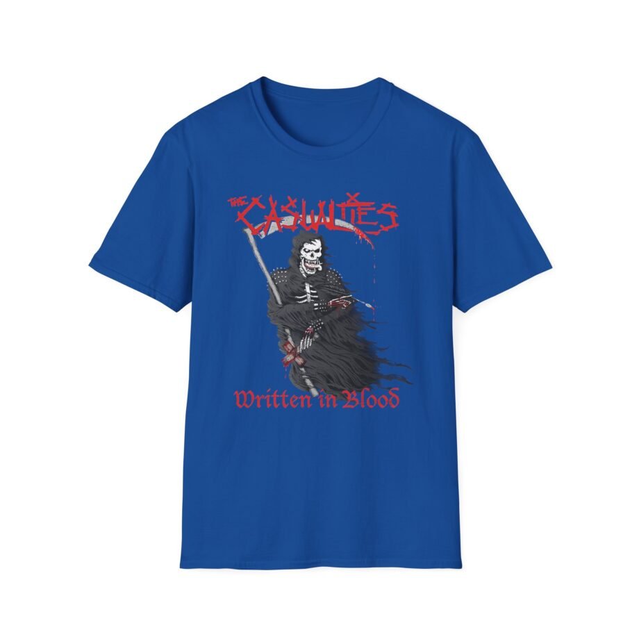 Casualties Written in Blood Unisex Softstyle T-shirt