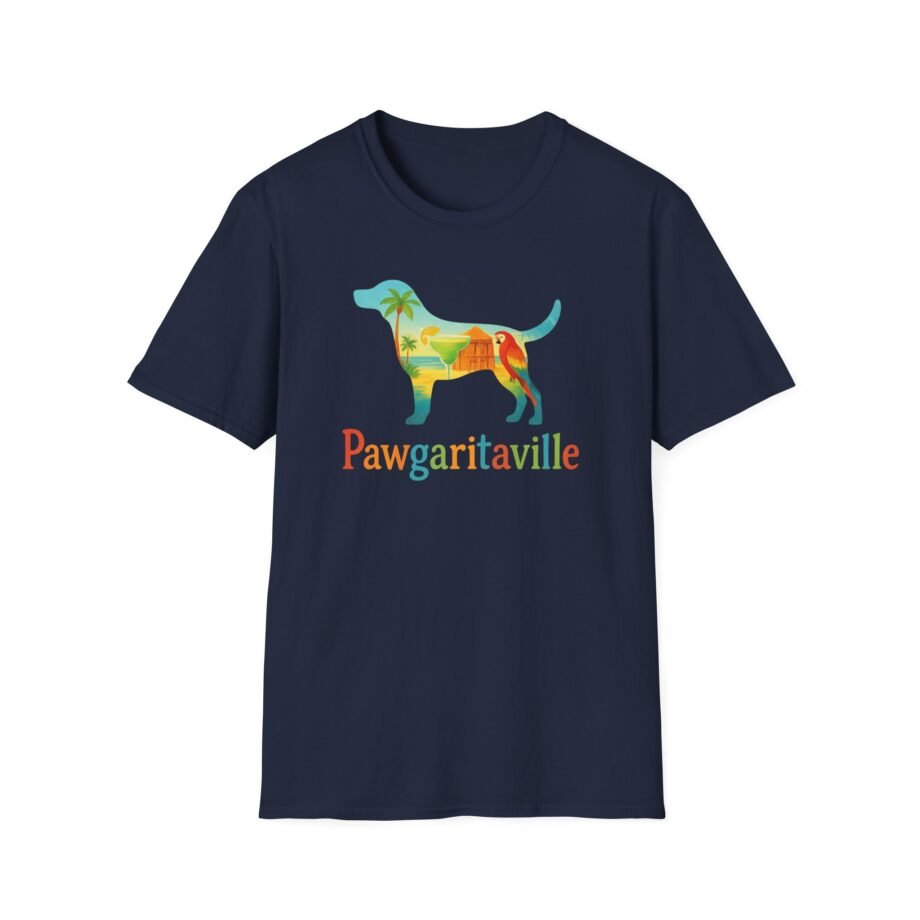 Beagle Pawgaritaville Unisex Softstyle T-Shirt