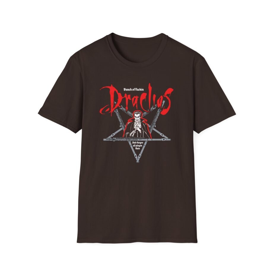 Tom Cardy Draculas Unisex Softstyle T-shirt