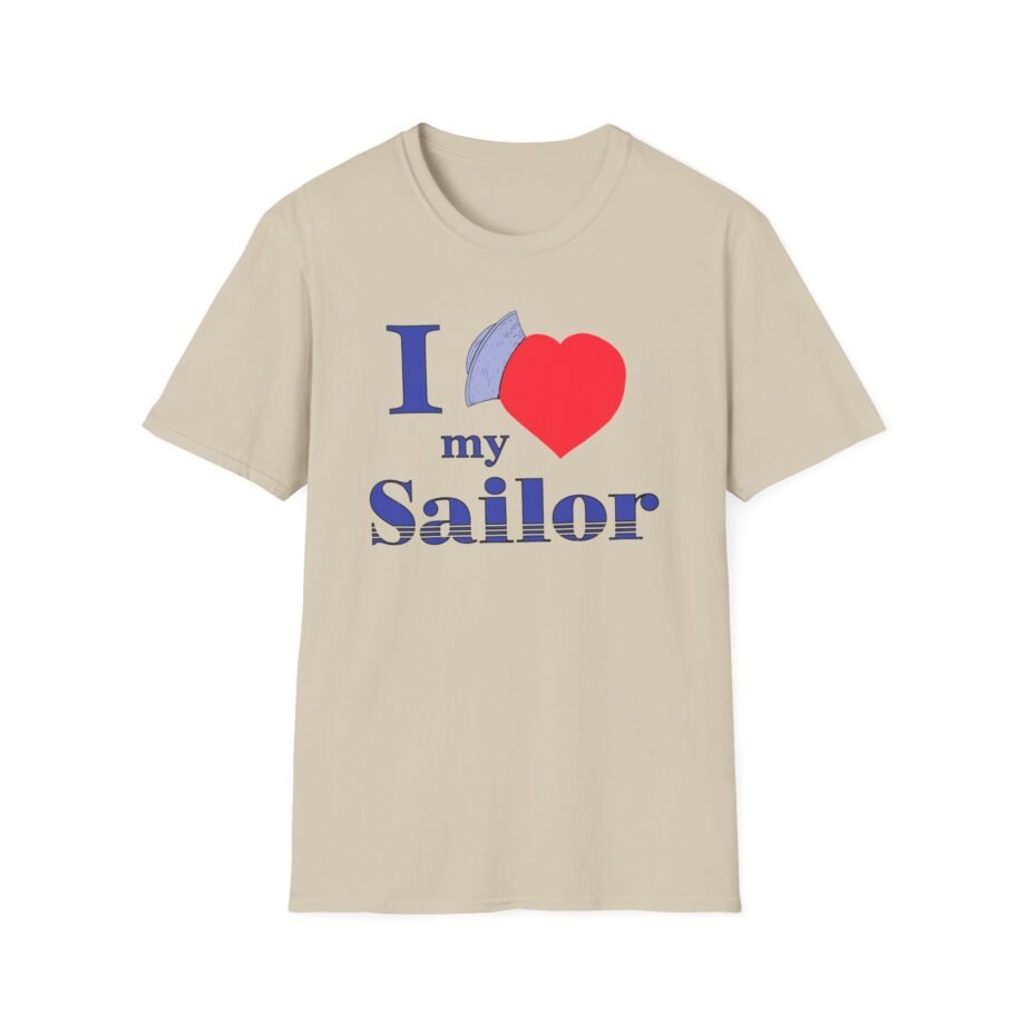 I Love My Sailor Unisex Softstyle T-Shirt