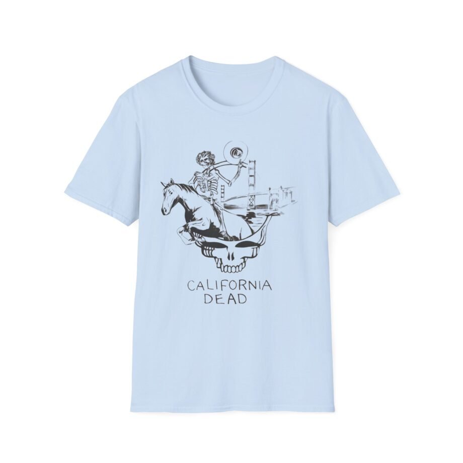 California United States of Dead Unisex Softstyle T-shirt