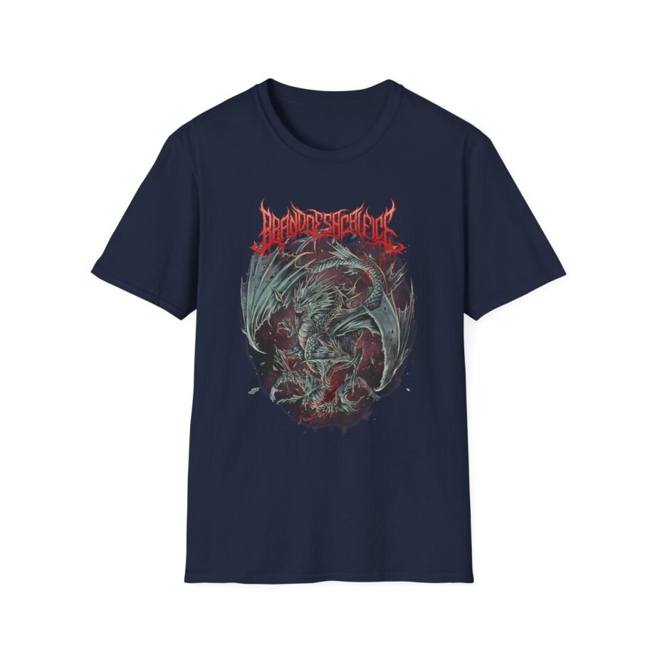 Brand of Sacrifice Two-headed Dragon Unisex Softstyle T-shirt