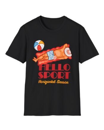 Hello Sport Horizontal Season Unisex Softstyle T-shirt