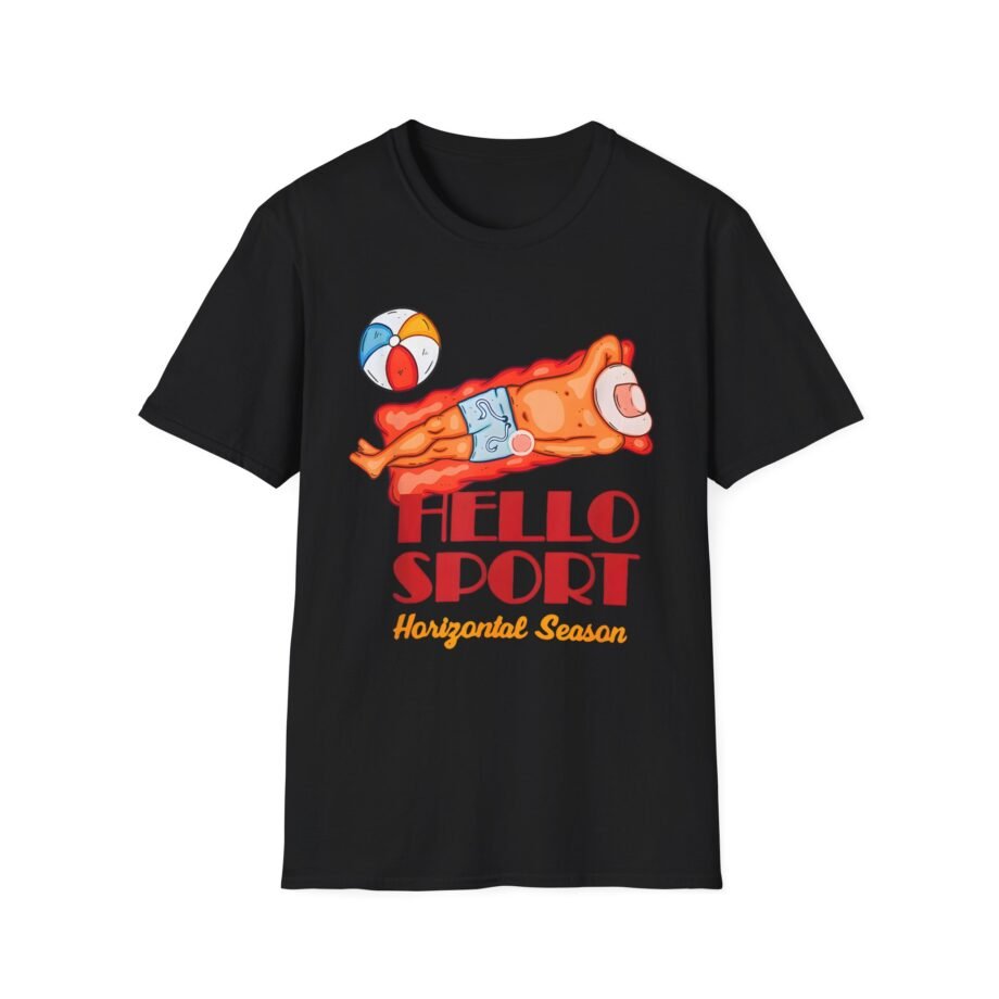 Hello Sport Horizontal Season Unisex Softstyle T-shirt