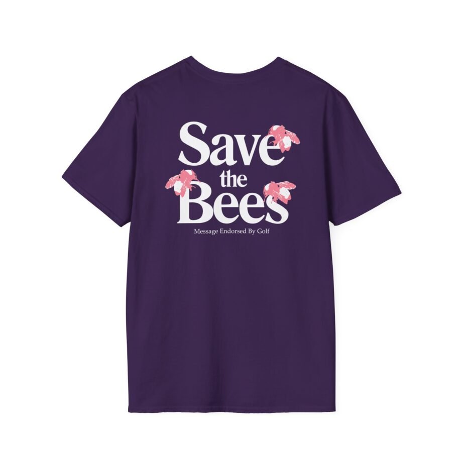 Golf Save the Bees Unisex Softstyle T-shirt