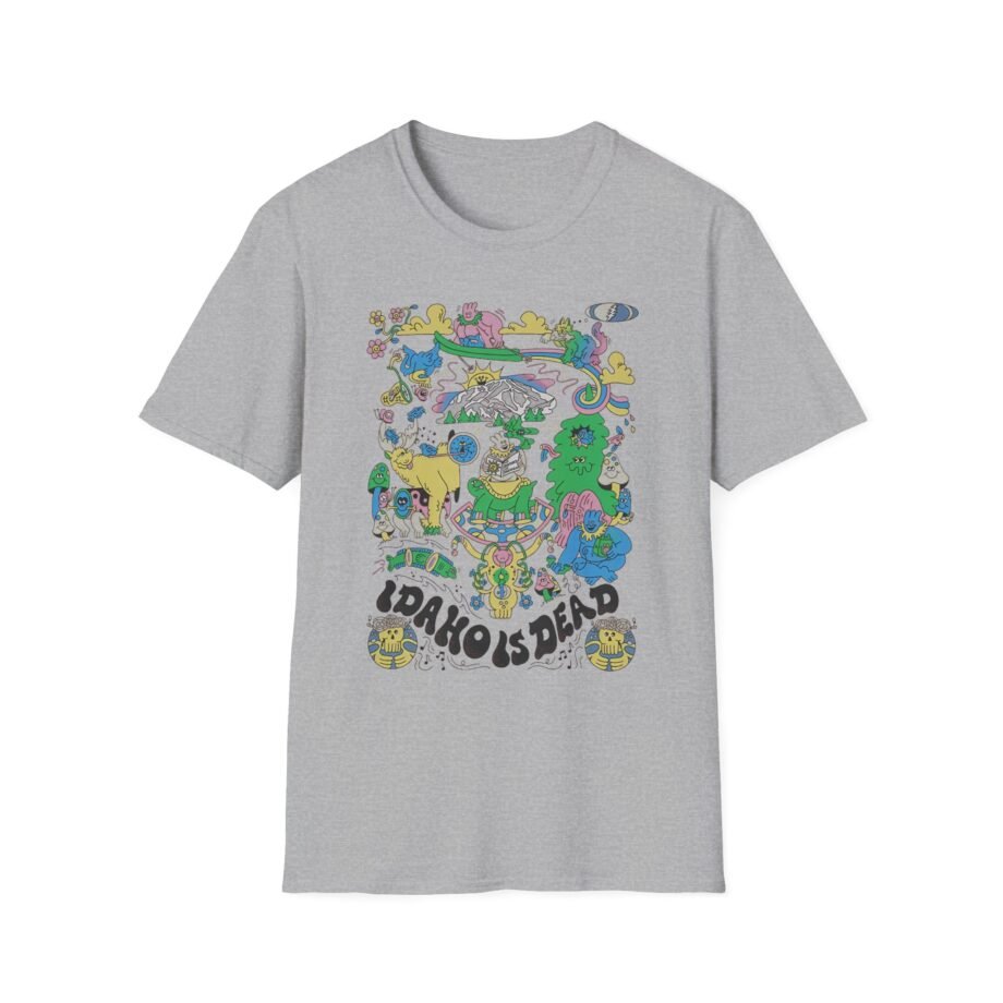 Grateful Dead Idaho United States of Dead Unisex Softstyle T-shirt