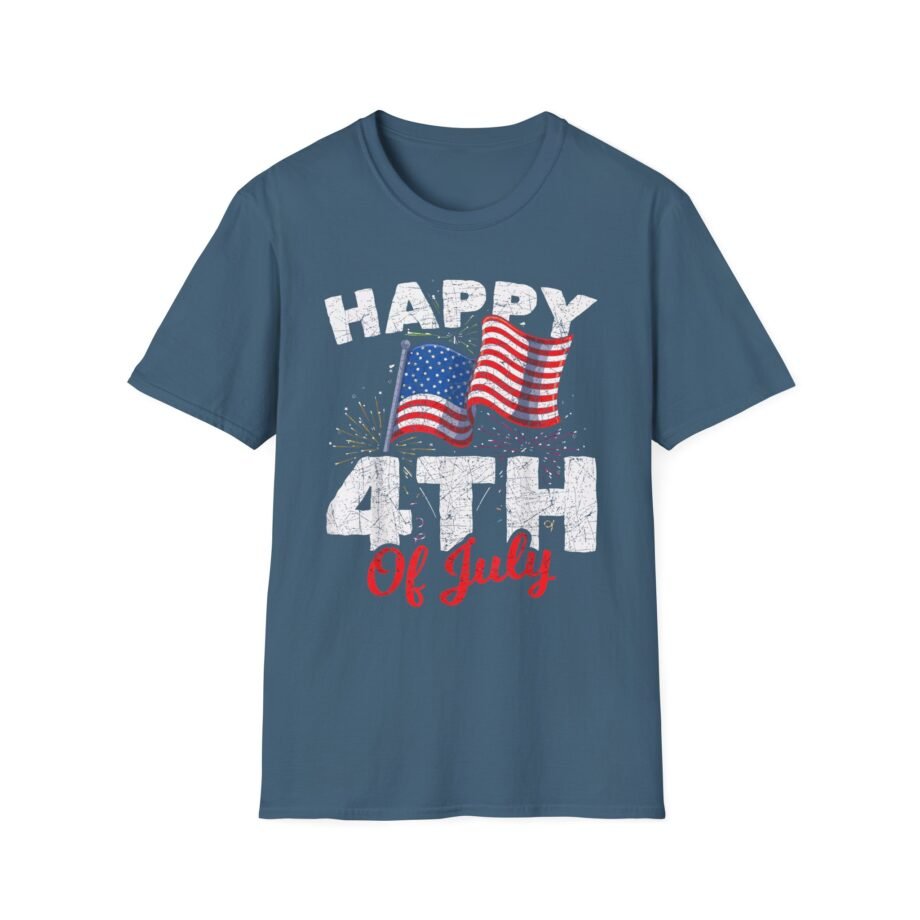 Happy 4th of July Unisex Softstyle T-shirt