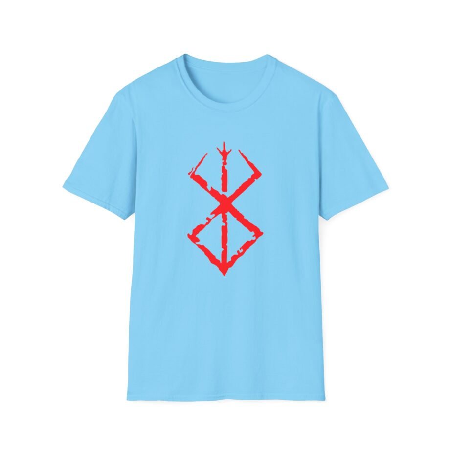 Berserk Brand of Sacrifice Red Acid Unisex Softstyle T-shirt