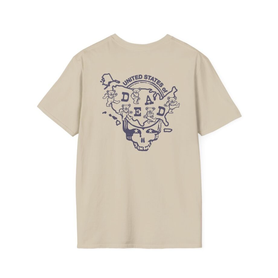 Connecticut United States of Dead Unisex Softstyle T-shirt