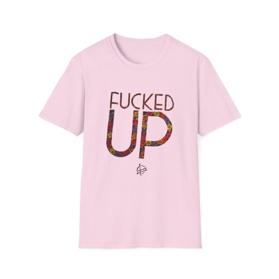 Fucked Up Flower Unisex Soft-style T-shirt