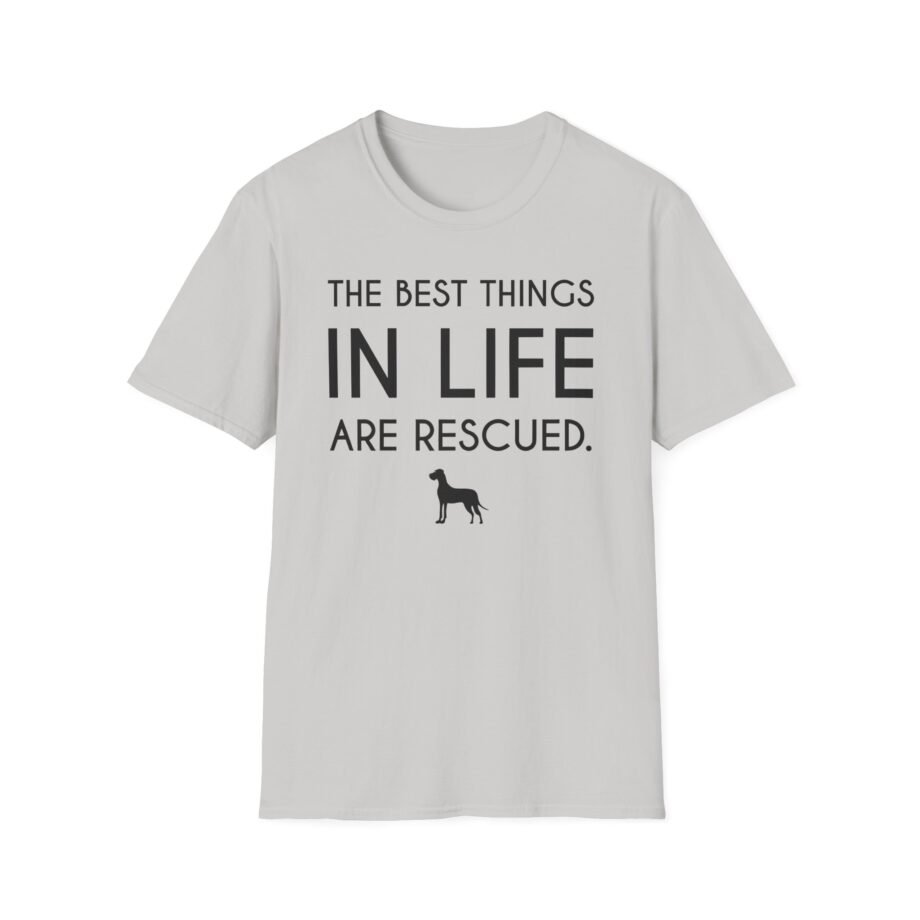 Great Dane Best Things in Life Unisex Softstyle T-shirt