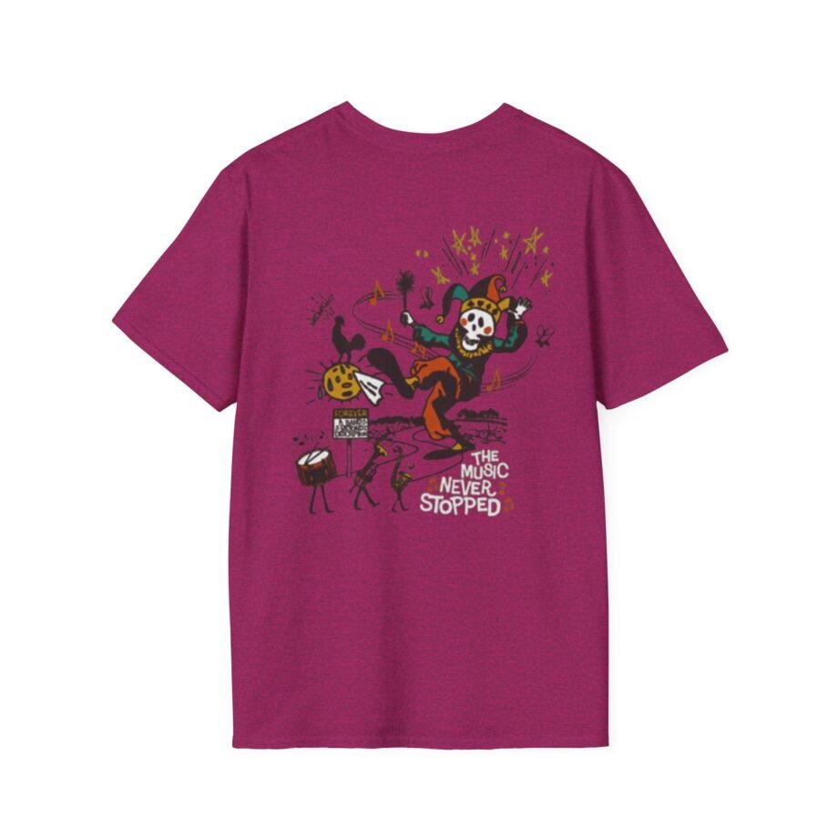 Grateful Dead the Music Never Stopped  Unisex Softstyle T-shirt