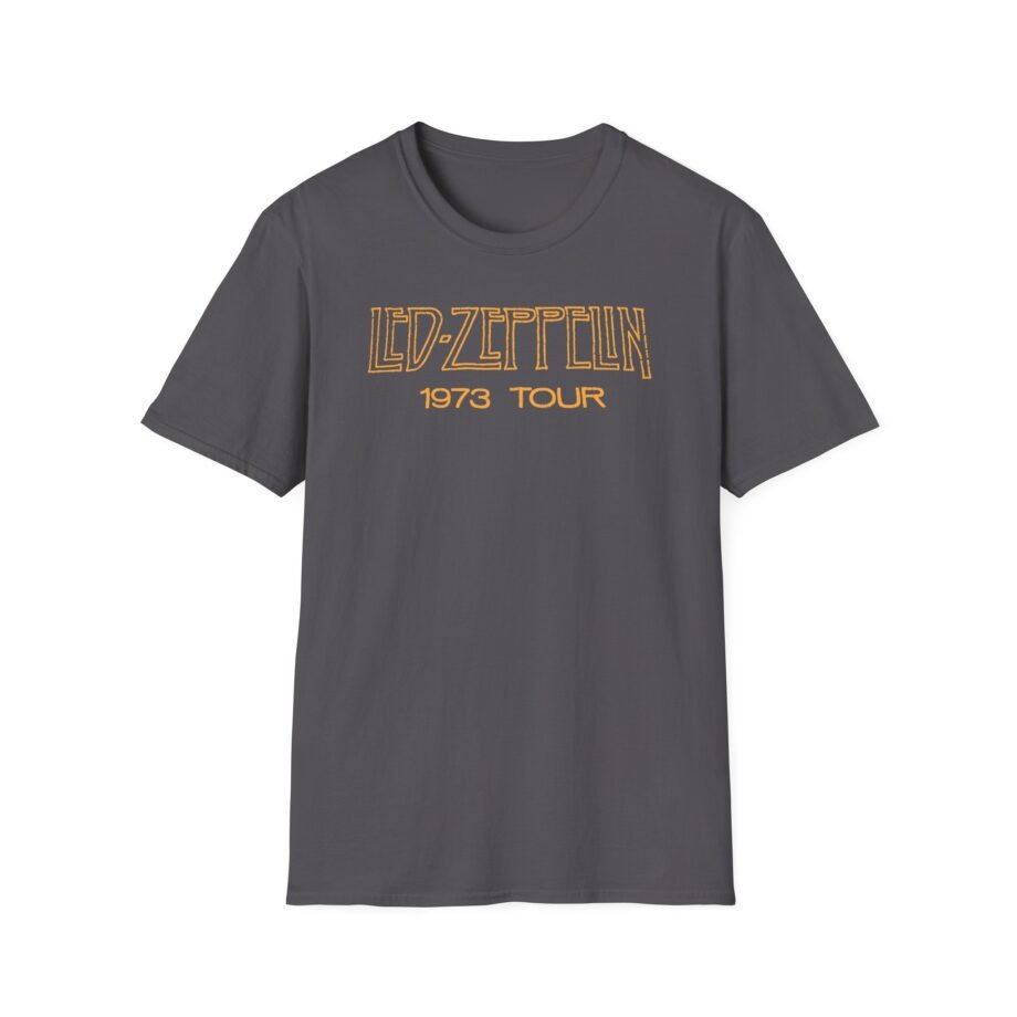 1973 Led Zeppelin Showco Tour Unisex Softstyle T-shirt