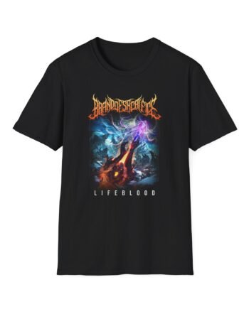 Brand of Sacrifice Lifeblood Album Unisex Softstyle T-shirt