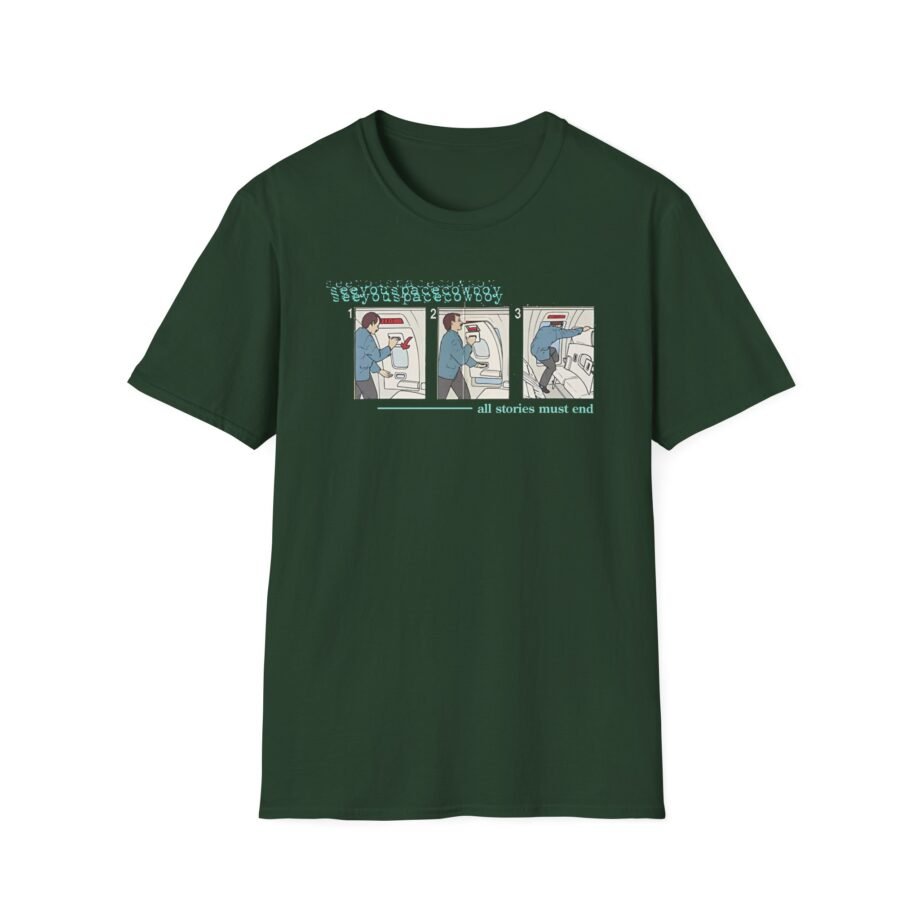 Seeyouspacecowboy Plane Unisex Softstyle T-shirt