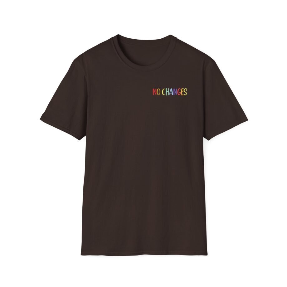 Nurse No Changes Unisex Softstyle T-shirt