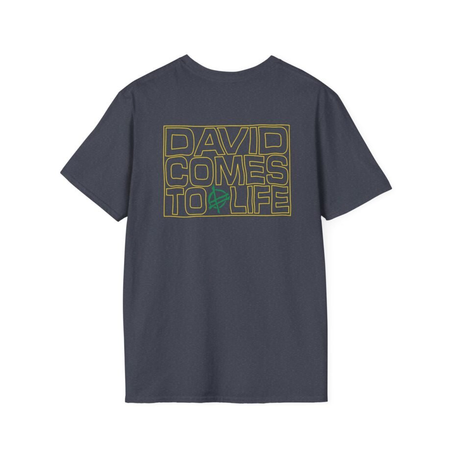 Fucked Up David Comes to Life Unisex Soft-style T-shirt