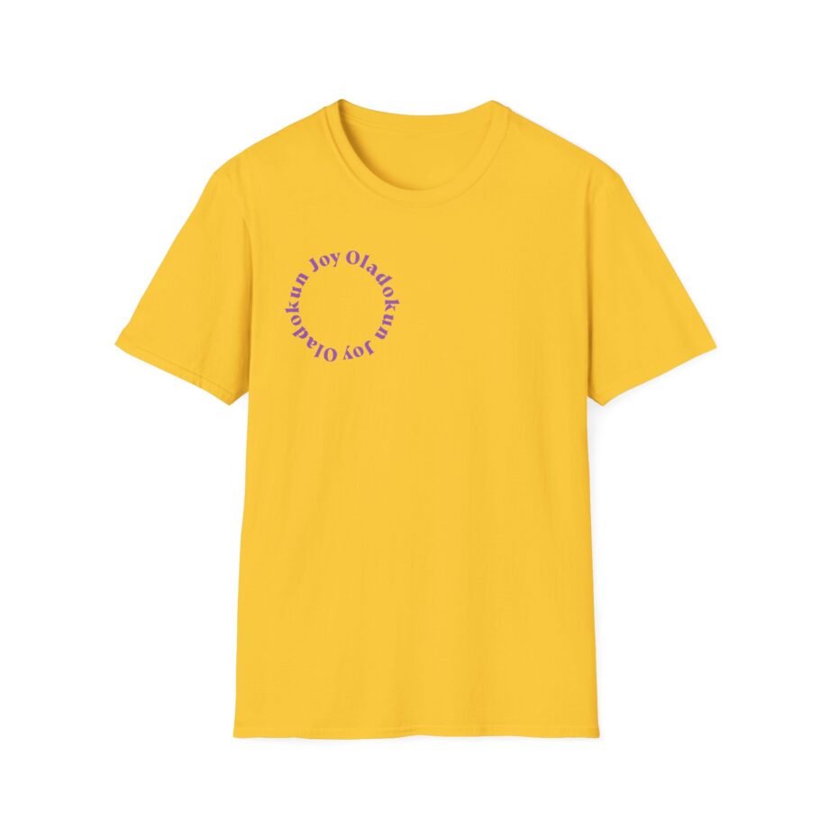 Joy Oladokun Circle Logo Unisex Softstyle T-shirt