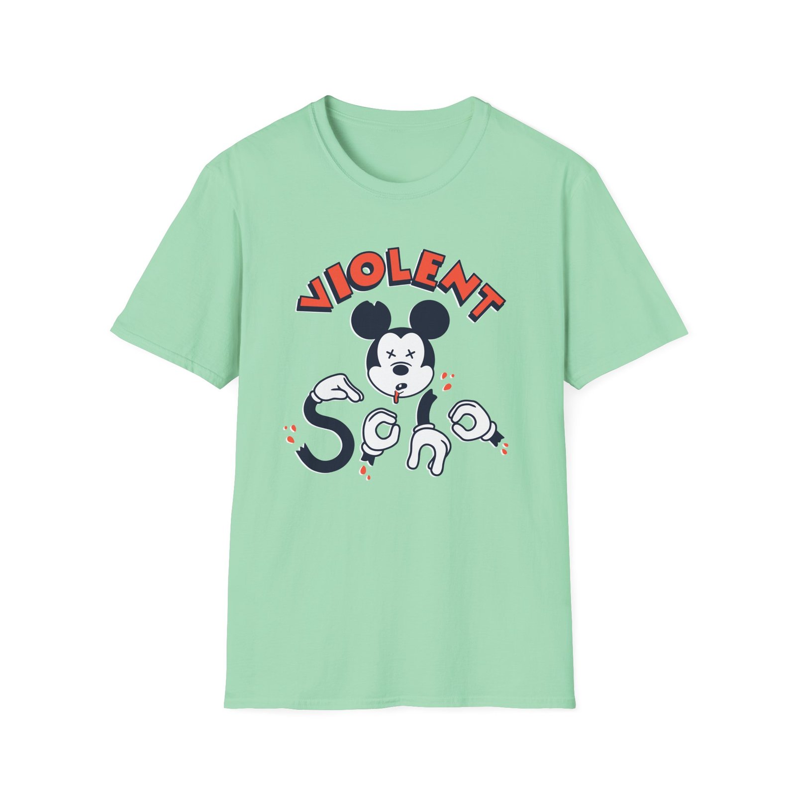 Violent Soho Dead Mouse Unisex Softstyle T-Shirt